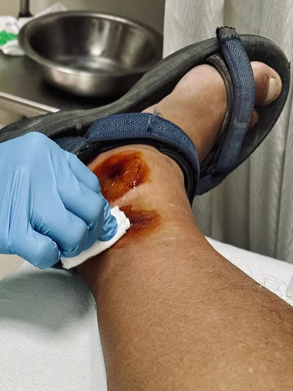 Michael Evertz mit Fahrrad